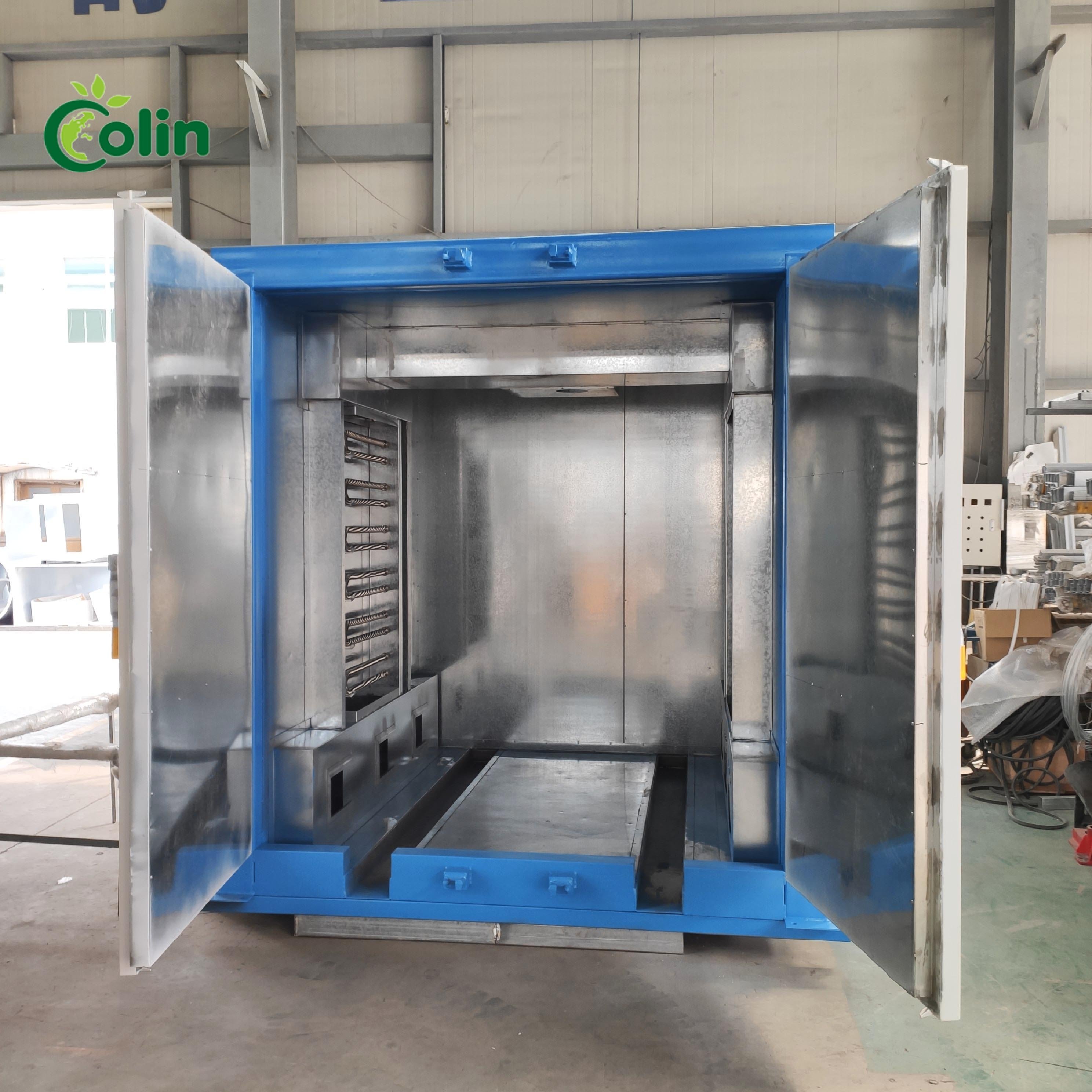 Powder Coating Curing Oven for Car Wheels and Large Workpiece with Powder Coating Machine