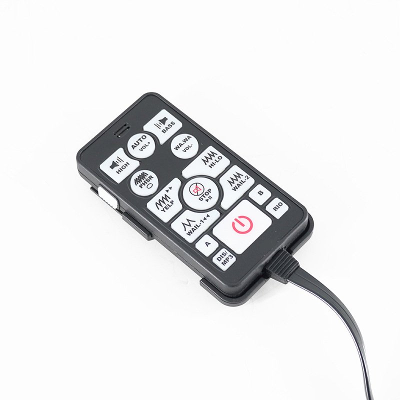 12V 24V 200W Vehicle-mounted Loudspeaker Super Loud Wired Vehicle-mounted Alarm Horn Cross-border Foreign Trade Sales