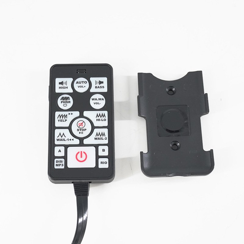 12V 24V 200W Vehicle-mounted Loudspeaker Super Loud Wired Vehicle-mounted Alarm Horn Cross-border Foreign Trade Sales