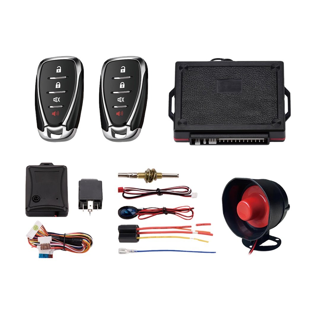 Eagle EG-L3000 Universal Remote Engine Start Security One Way Car Alarm System