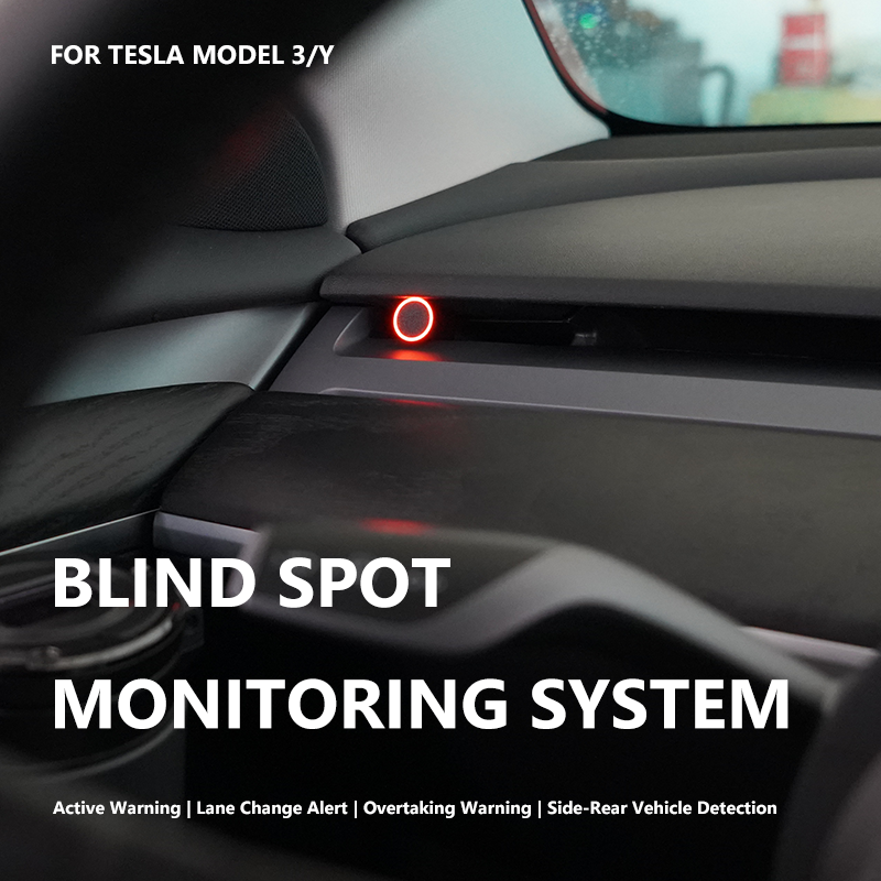 Factory Priced Blind Spot Detection System for Safe Driving Car Alarm for Tesla Model 3 & Model Y Safety Monitoring Assistance