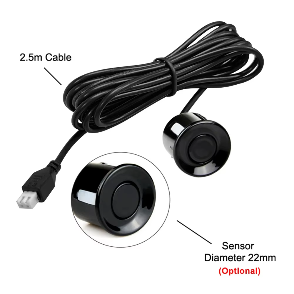High Quality Parking Sensor System Car Backup Radar Warning Alarm LED Display with 4 Parking Sensors