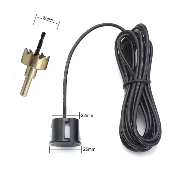 High Quality Parking Sensor System Car Backup Radar Warning Alarm LED Display with 4 Parking Sensors