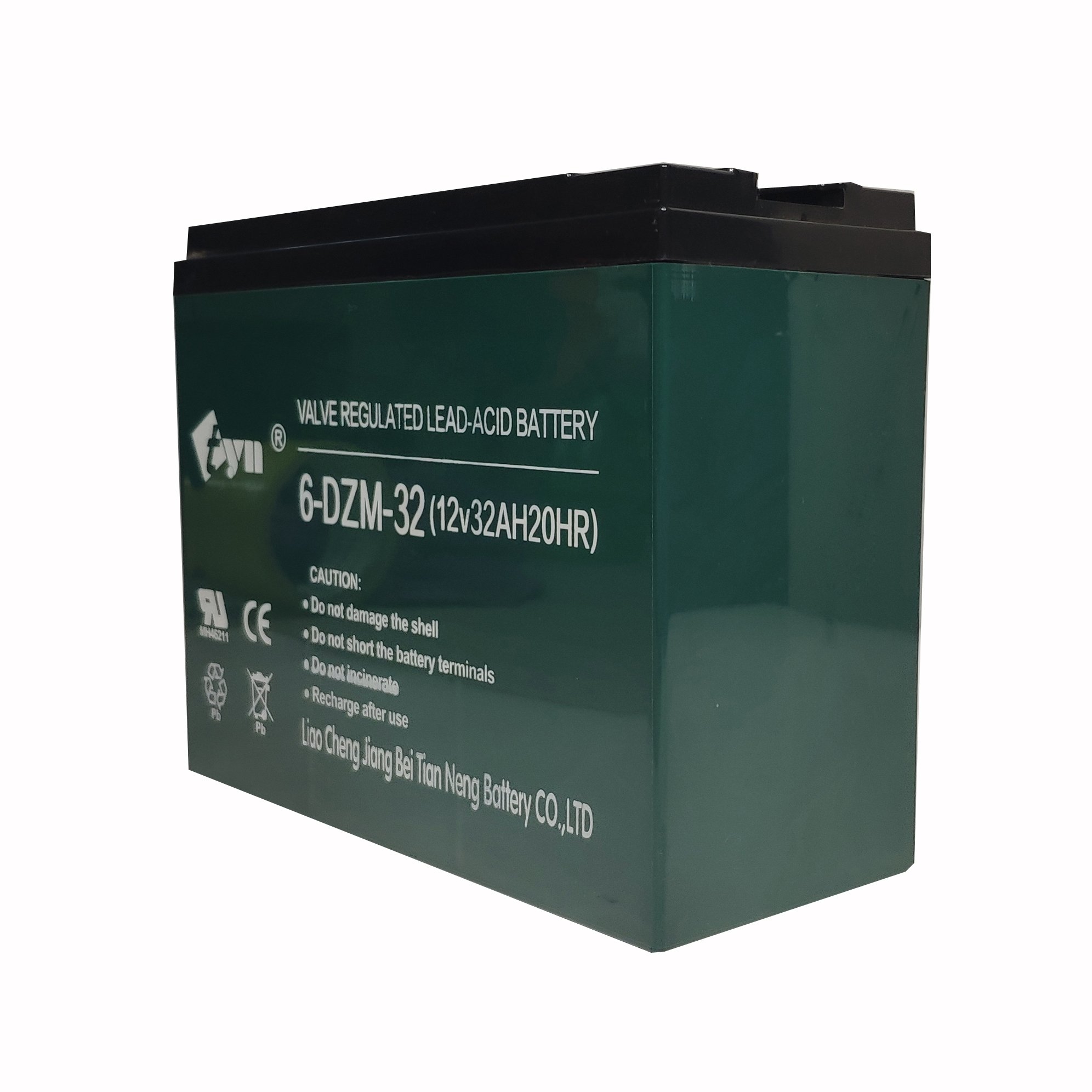 Deep Cycle 6-DZM-32 12V32AH Lead Acid Battery Power Scooter for UPS Electric Car Lighting Power Tools Alarm System