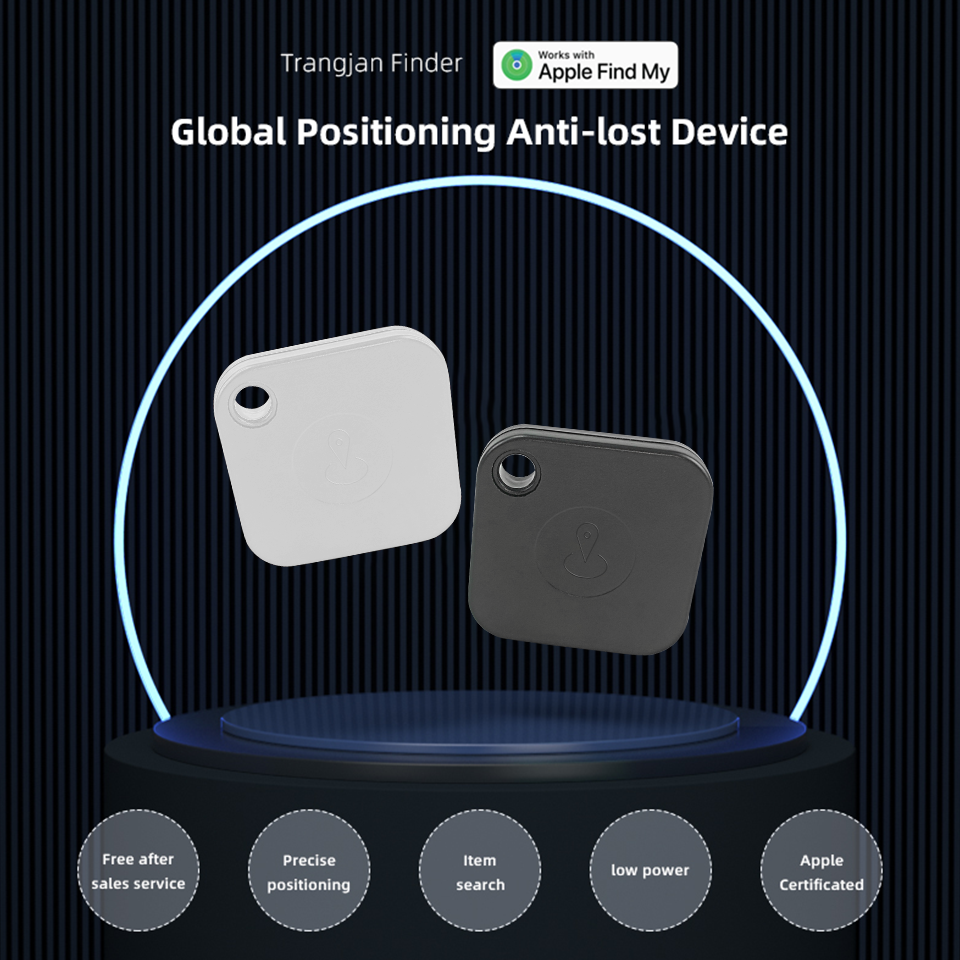 New Mfi Certified Keychain Satellite Key Finder Gps Mini tracker Tags Car Location Tracking Device With Apples FIND MY TRACKER