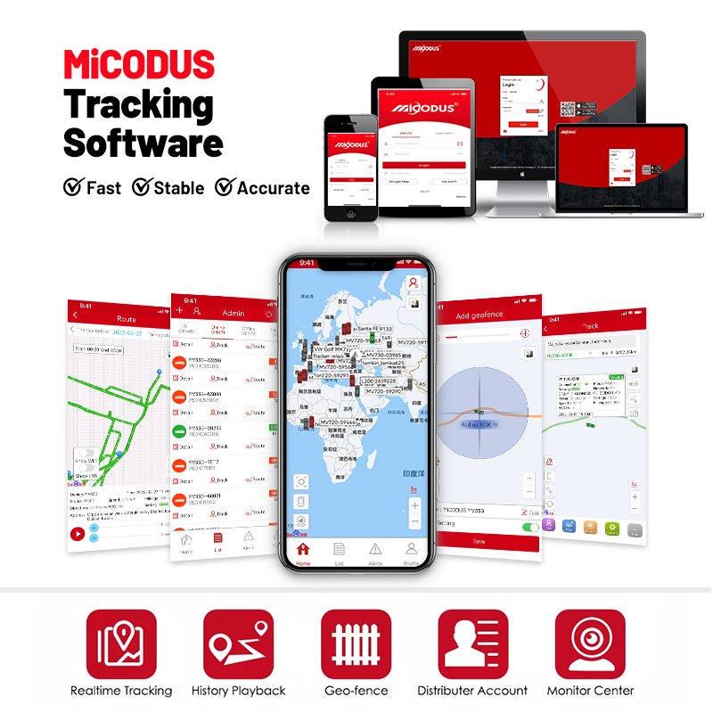 Plug and Play Vehicle Locator Micodus MV77G 4G Mini Spy Cigarette Lighter Gps Device Wireless Car Tracker Gps Real Time Tracking