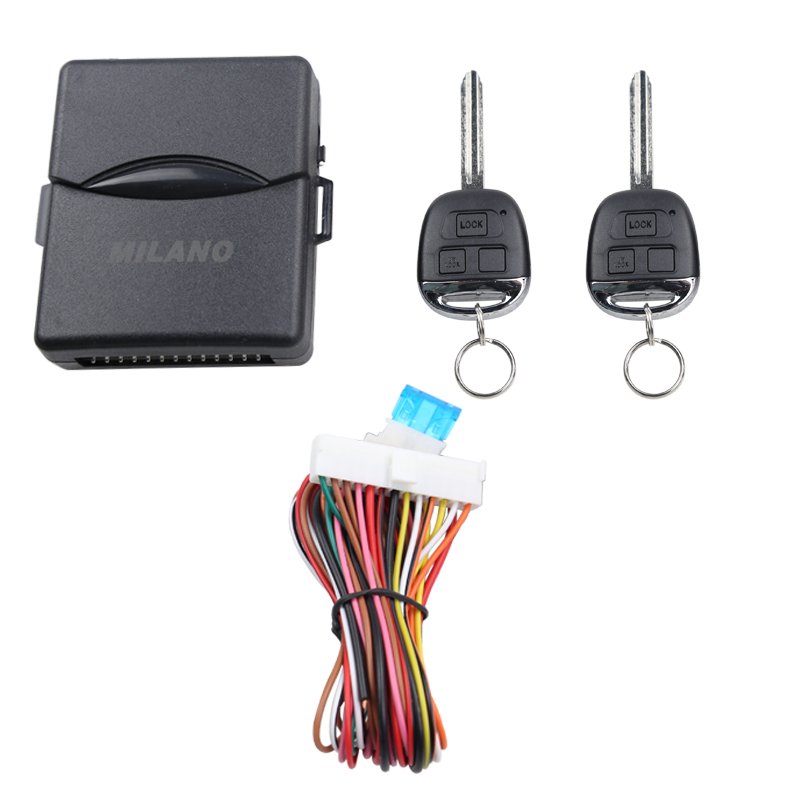 NTO Professional Car Remote Central Lock Kit Locking Keyless Entry System Car Alarms With 2 Remote Controllers