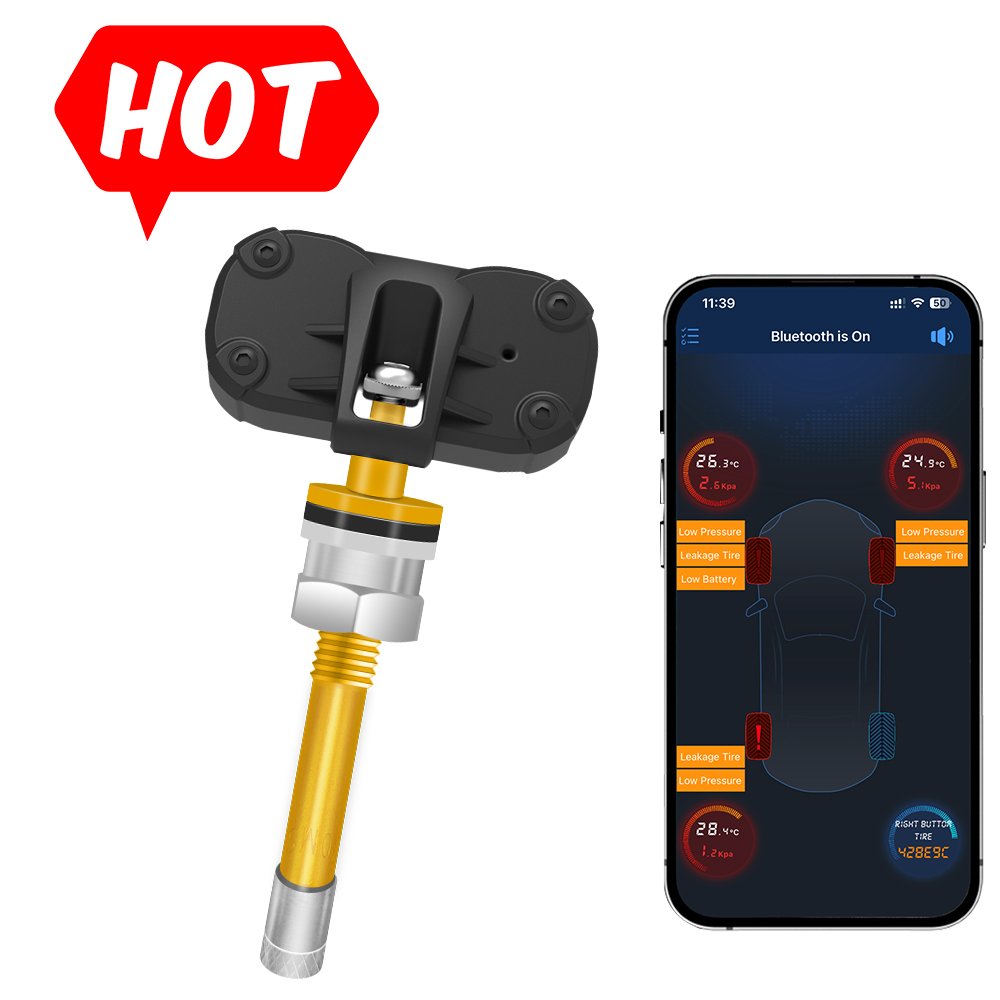 Factory High Speed Transmission Gas Leak Alarm Built-in Tire Pressure Installation 8 Sensor TPMS for All Diesel Gasoline Vehicle