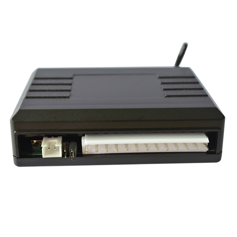CARQSENG DC12V RKE Remote Car Keyless Entry System with Plastic Key Design