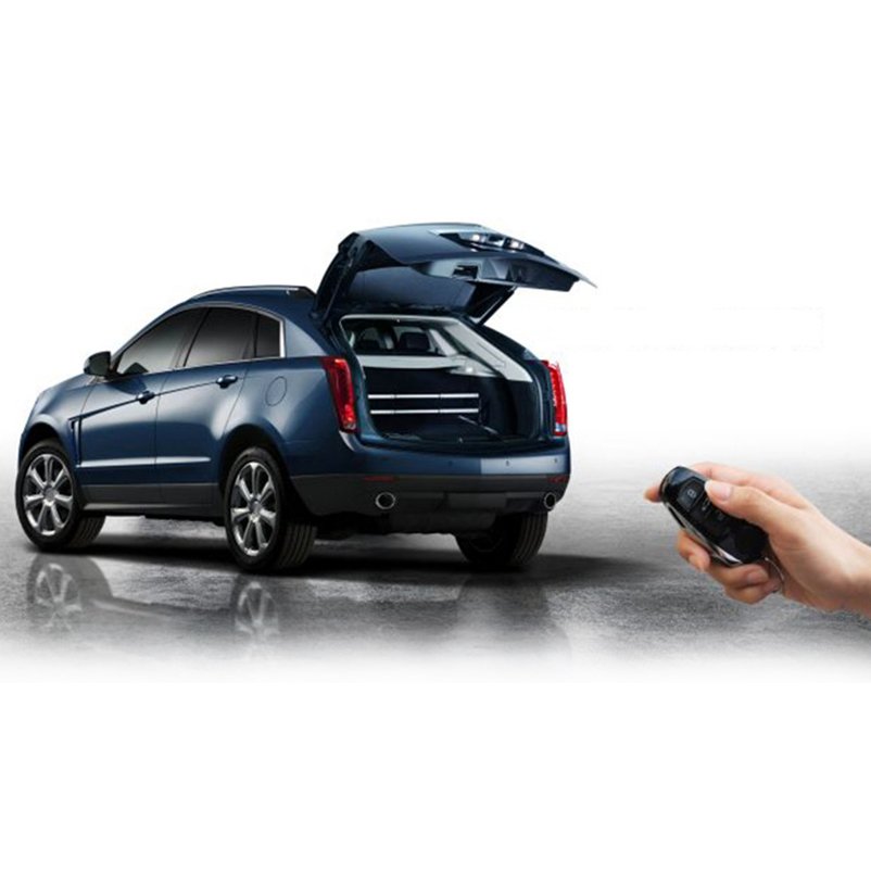 CARQSENG DC12V RKE Remote Car Keyless Entry System with Plastic Key Design