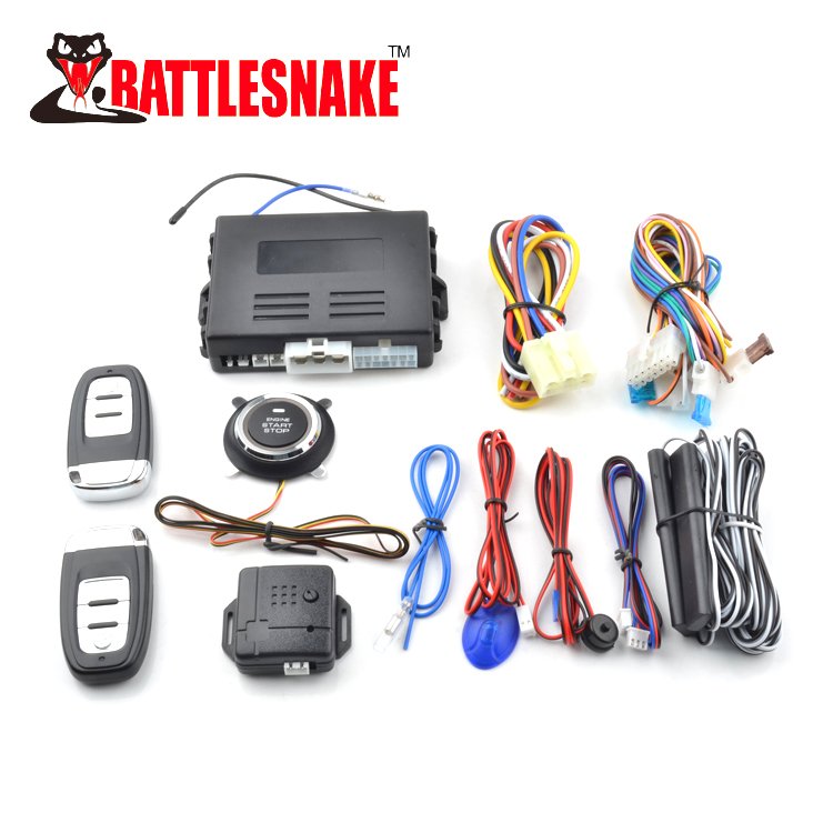 Car Alarm System Remote Start Engine Start Stop System Car Engine Start Stop Button Cover