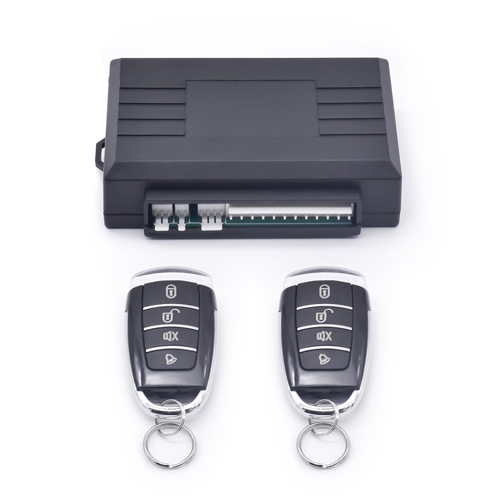 Auto Electronics Car Alarm With Remote Control Anti-hijacking Auto Keyless One Way Car Alarm for Africa
