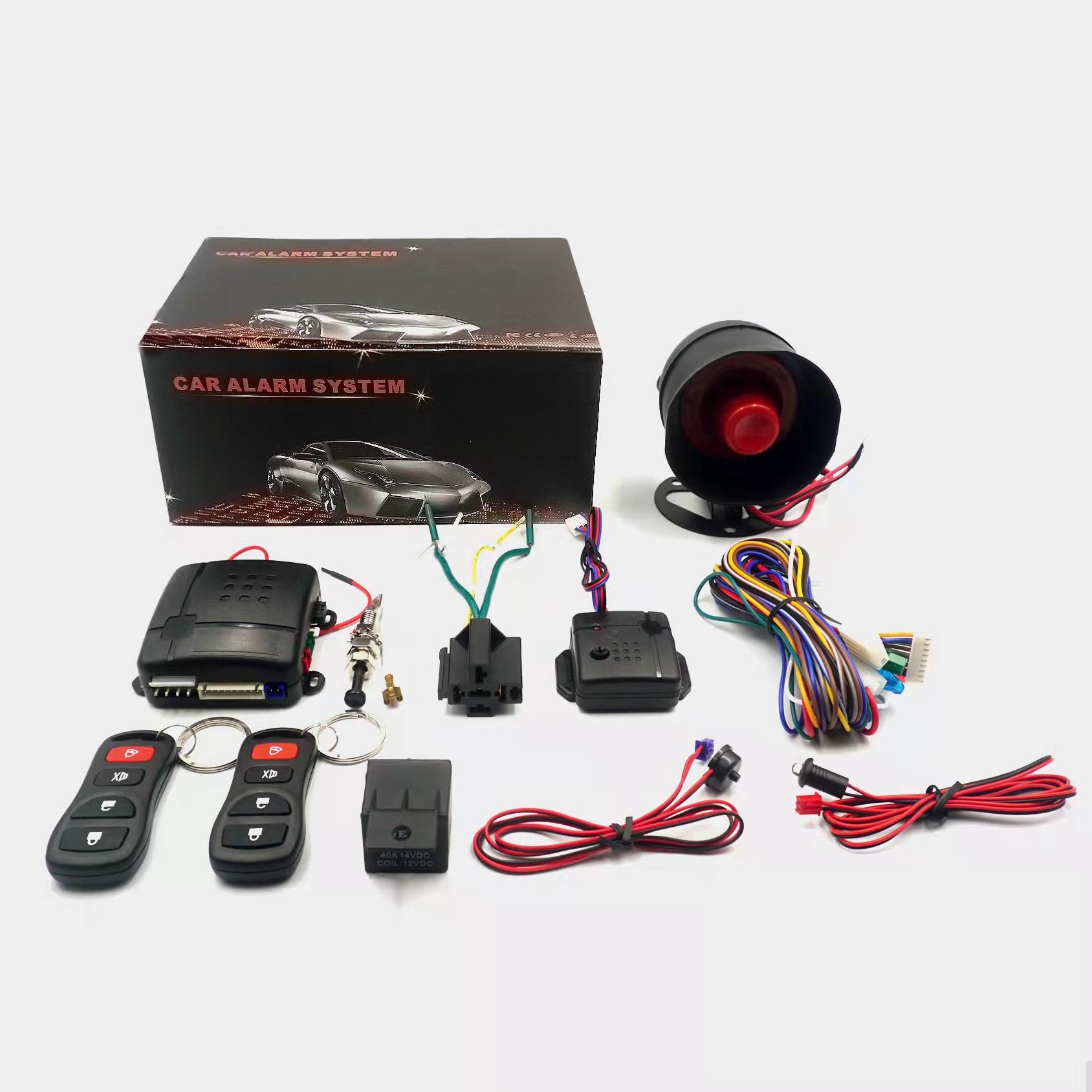 Car Alarm With Shock Sensor Universal Adas Drive Car Alarm Forward Collision Intelligent Car Alarm