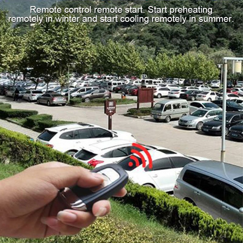 Car Central Locking Door Lock Controller, Car Anti-theft Remote Control Start Preheating and Anti Robbery Device.