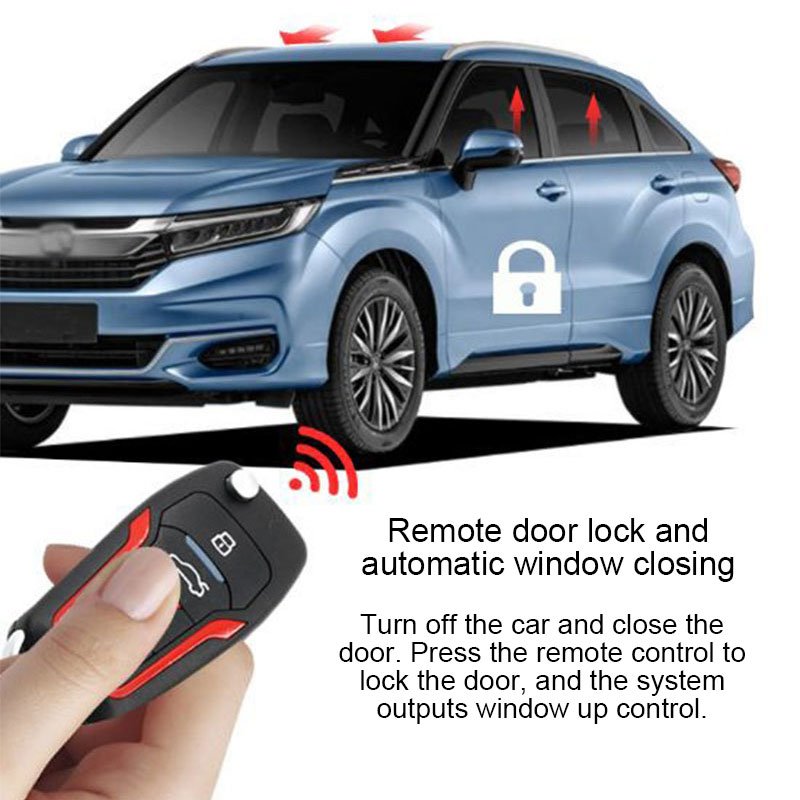 Car Central Locking Door Lock Controller, Car Anti-theft Remote Control Start Preheating and Anti Robbery Device.