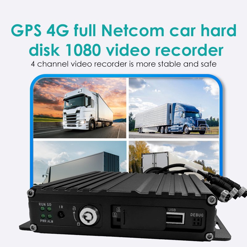 Daovay 4G Gps Wifi Mdvr Adas Forward Collision Warning Driver Fatigue Alarm for Taxi Truck School Bus Mobile Dvr Camera