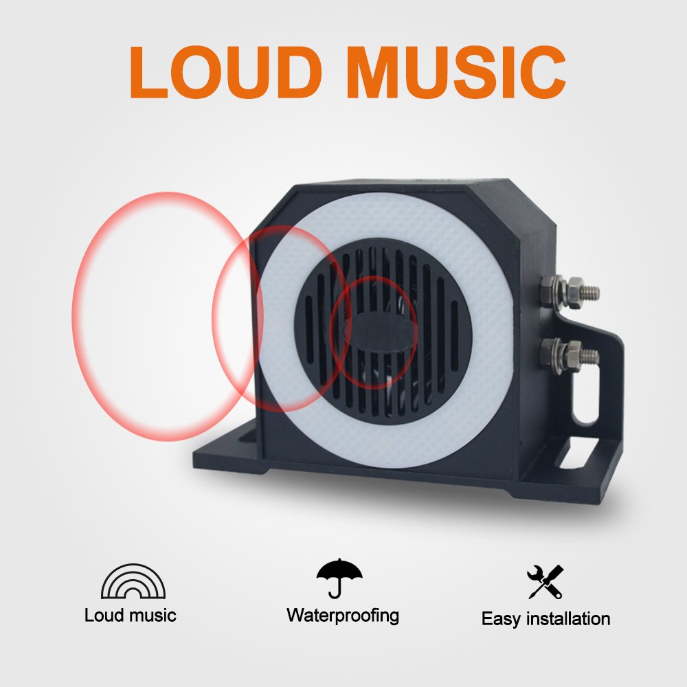 Dc9-36v Waterproof Ip67 Loud Decibel Car Beep Back up Alarm Reverse Horn for Truck and Bus