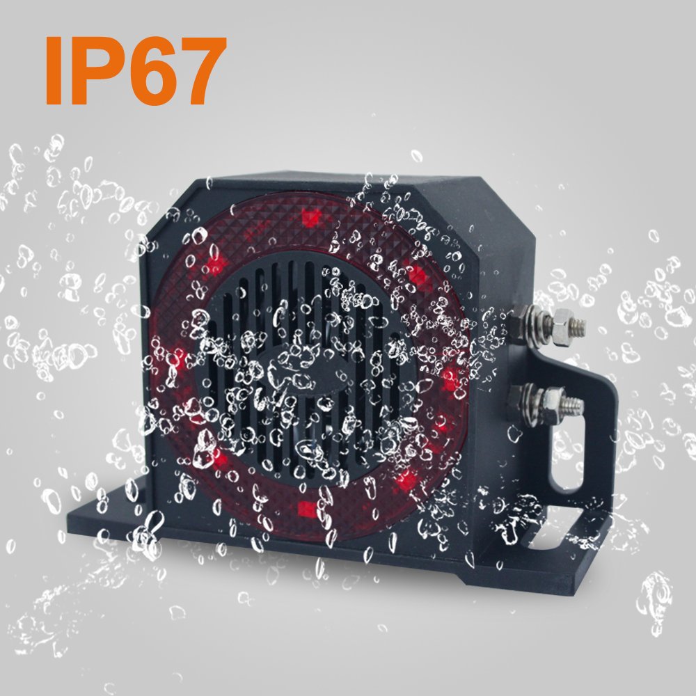 Dc9-36v Waterproof Ip67 Loud Decibel Car Beep Back up Alarm Reverse Horn for Truck and Bus