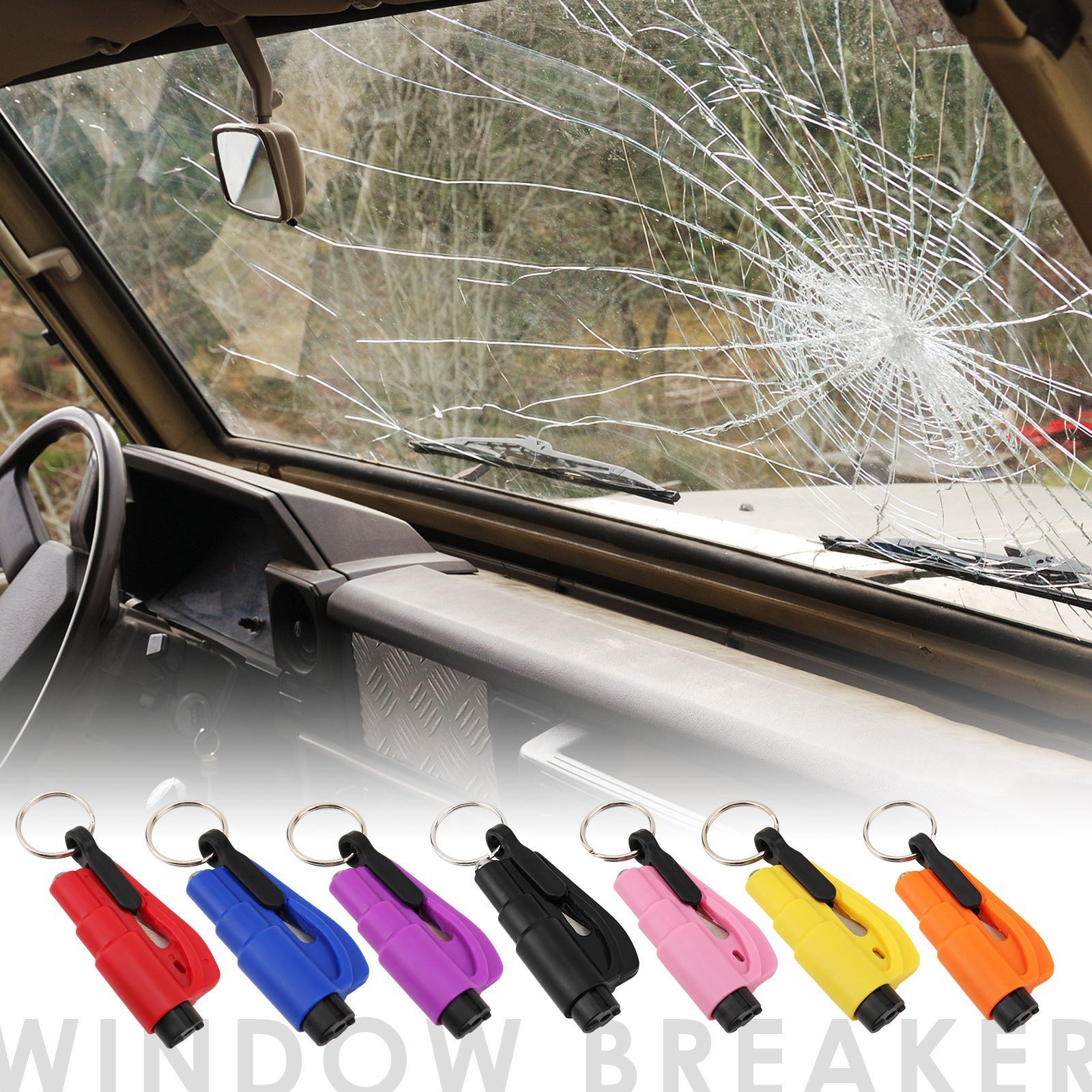 Muti Colors Self Defense Emergency Protection Neoprene Key Chain Bulk Supplies Women Safety Alarm Set Self Defense Keychain