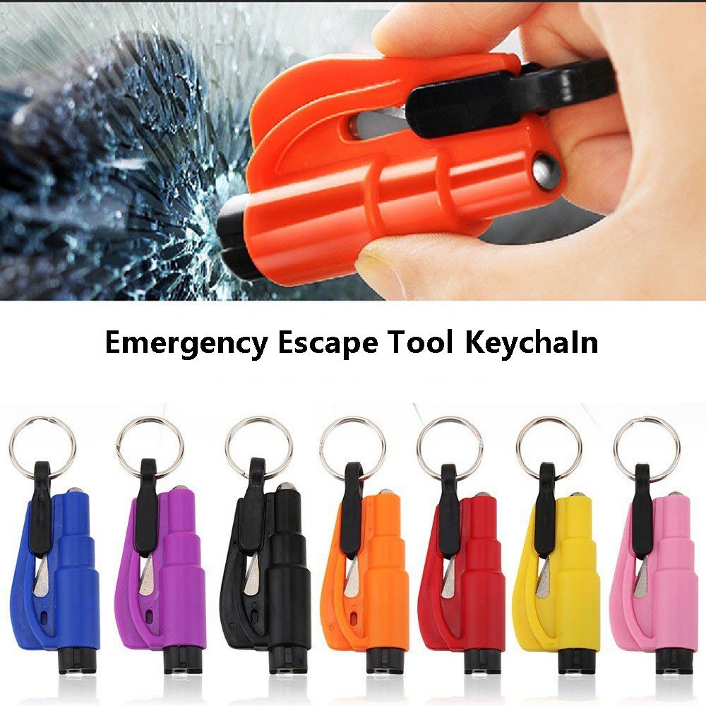 Muti Colors Self Defense Emergency Protection Neoprene Key Chain Bulk Supplies Women Safety Alarm Set Self Defense Keychain