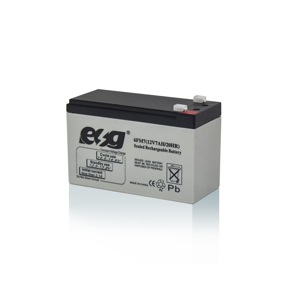 Factory Low Price Rechargeable Sealed 12v 7AH Battery Maintenance Free UPS AGM Deep Cycle Lead Acid Battery