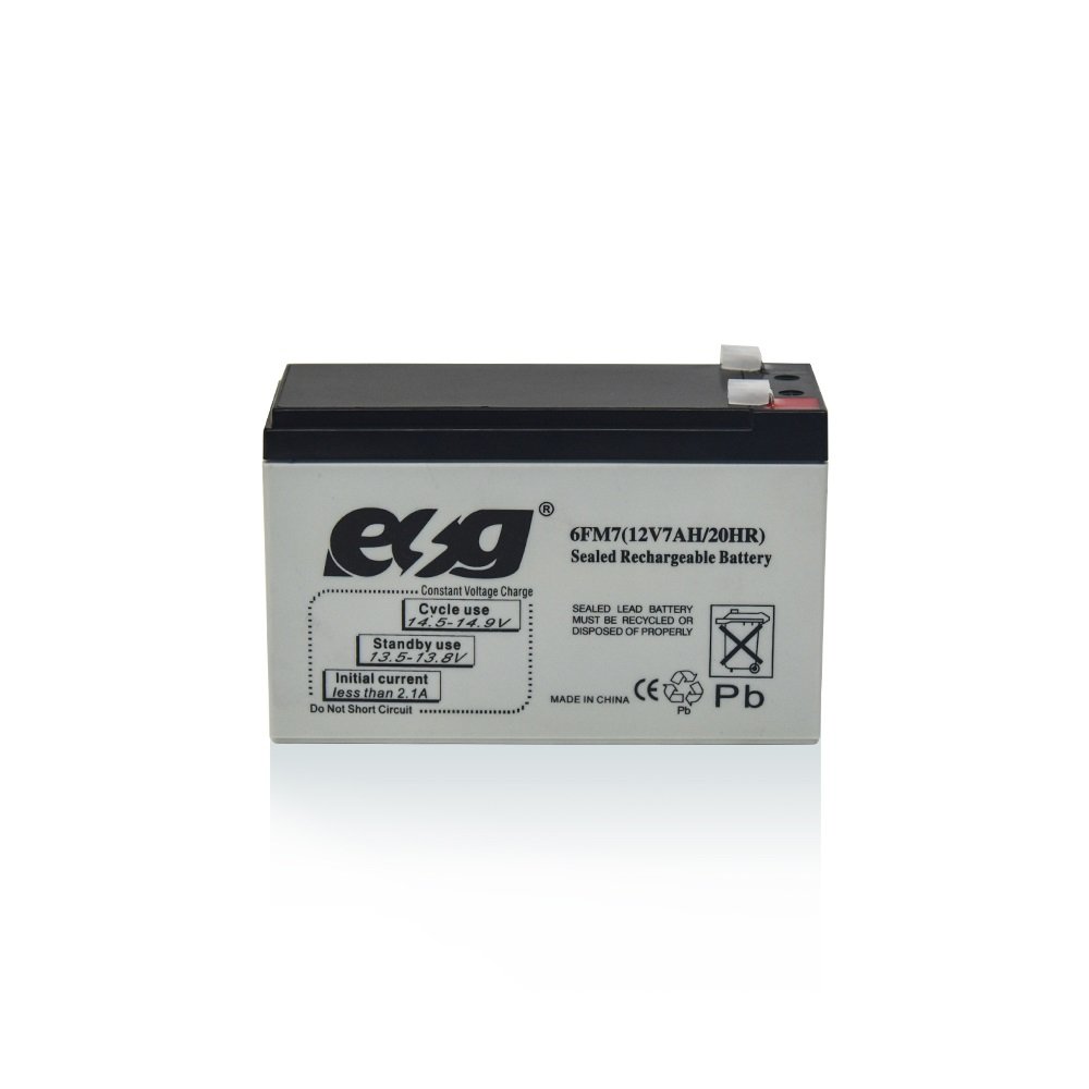 Factory Low Price Rechargeable Sealed 12v 7AH Battery Maintenance Free UPS AGM Deep Cycle Lead Acid Battery