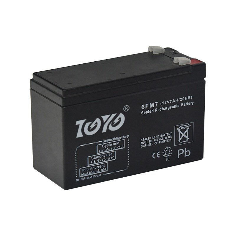 Factory Low Price Rechargeable Sealed 12v 7AH Battery Maintenance Free UPS AGM Deep Cycle Lead Acid Battery