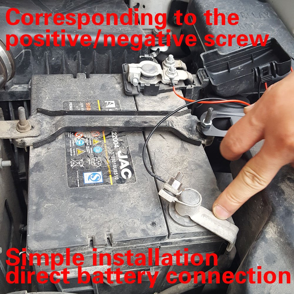 Universal Durable Car Alarm Devices One Way Car Alarm Device Vibration Alarm System M810-8115 Lossless Assembly