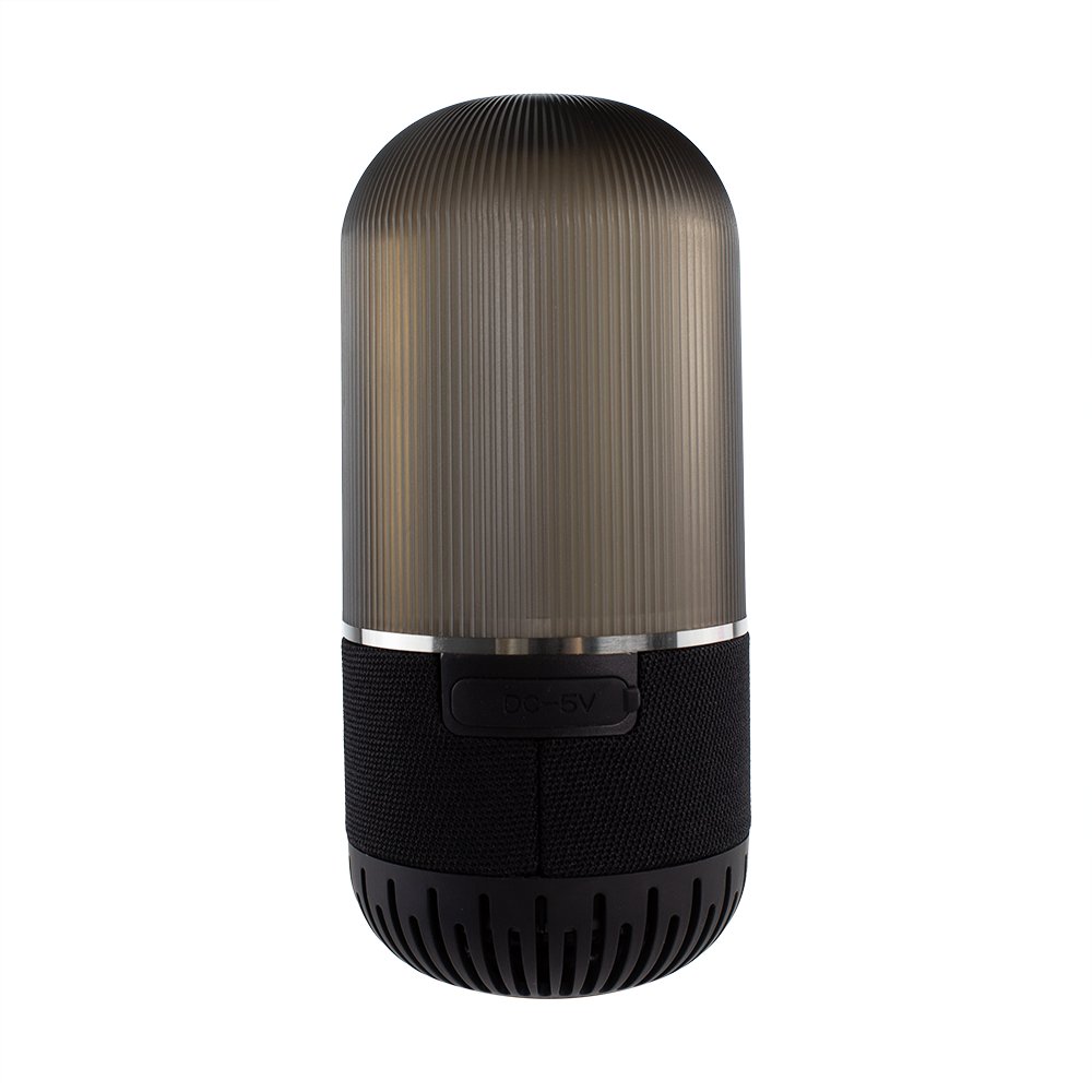 Stylish Mini Portable Indoor/Outdoor Camping Party Speaker with RGB LED Lighting WiFi AUX RJ45 Communication Made of Plastic