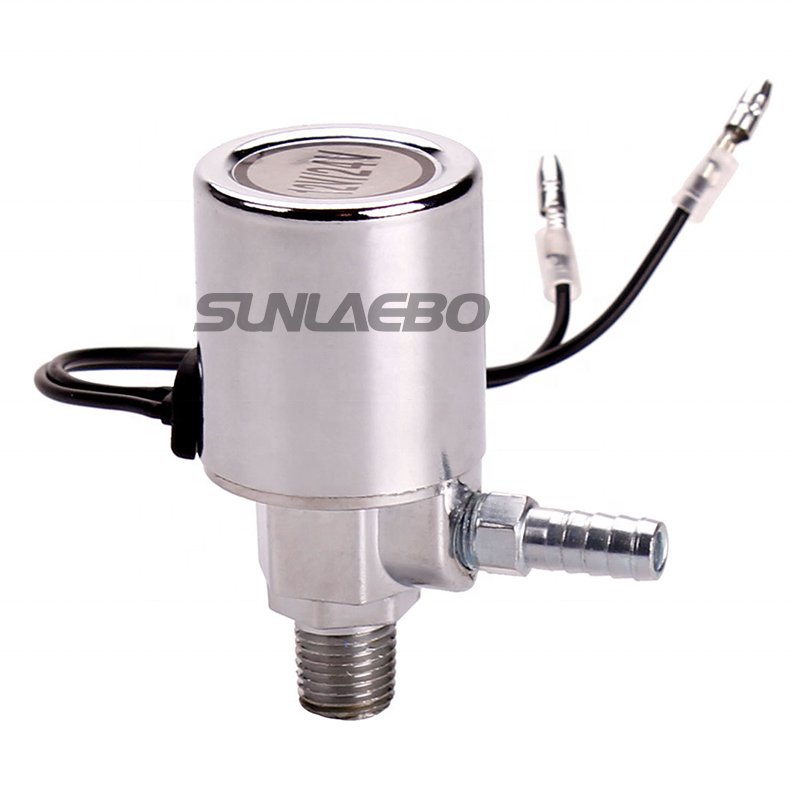 12V and 24V Universal Chrome Electric Solenoid Valve for Truck Train Air Horn