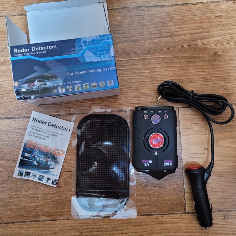 Speed Over Alarm Anit Laser Car Radar Detector Mini Radar Detector 16 Full Bands X K NK Ku Ka Laser English Russian Version