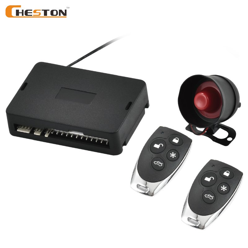12V Universal One Way Car Alarm Remote Control Car Alarm Security System
