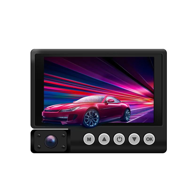 3 in 1 Car DVR Radar Detector 4 Inch Screen 1080P ResolutionBuilt-in G-sensor 170 Degree Over Speed Alarm Flow Radar Dash Cam
