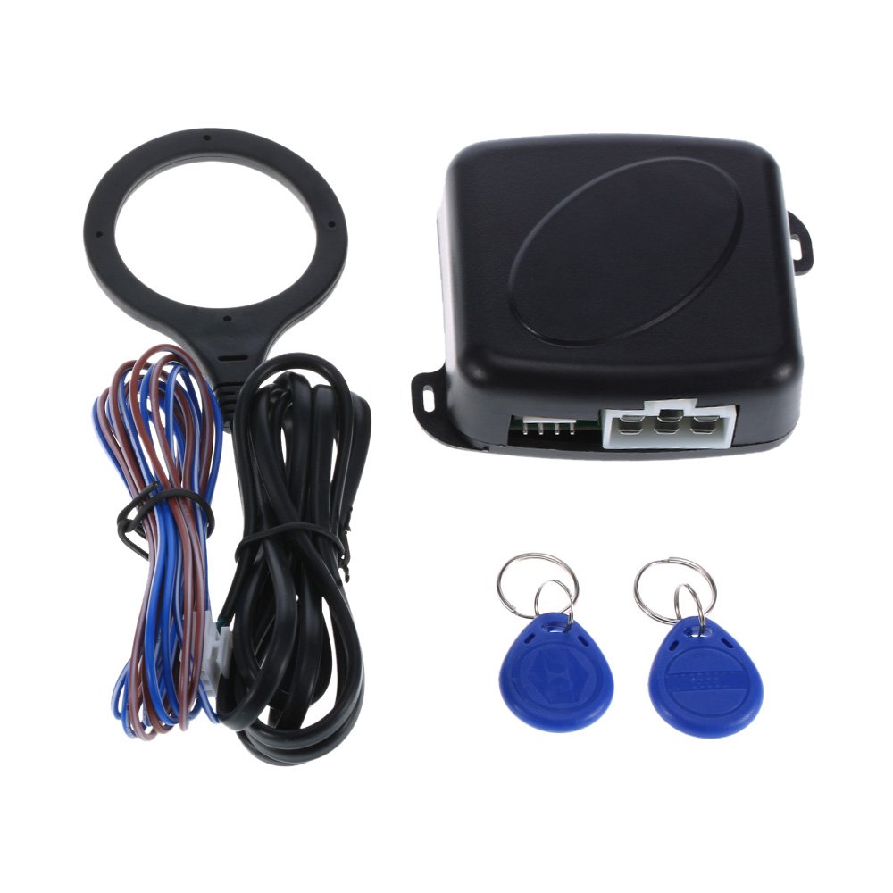 Manufacturer Wholesale RFID Car Alarm System Engine Push Button Start Stop Transponder Card Immobilizer