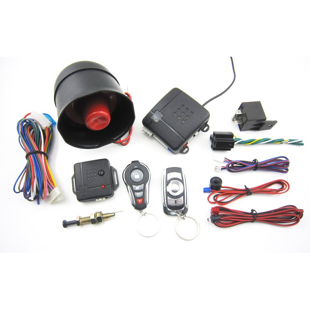 Popular Easy Use Phone Control Car Alarm Hopping Code BT APP Remote Controls Alarmas De Carro Con Centralizado Seguridad Moto
