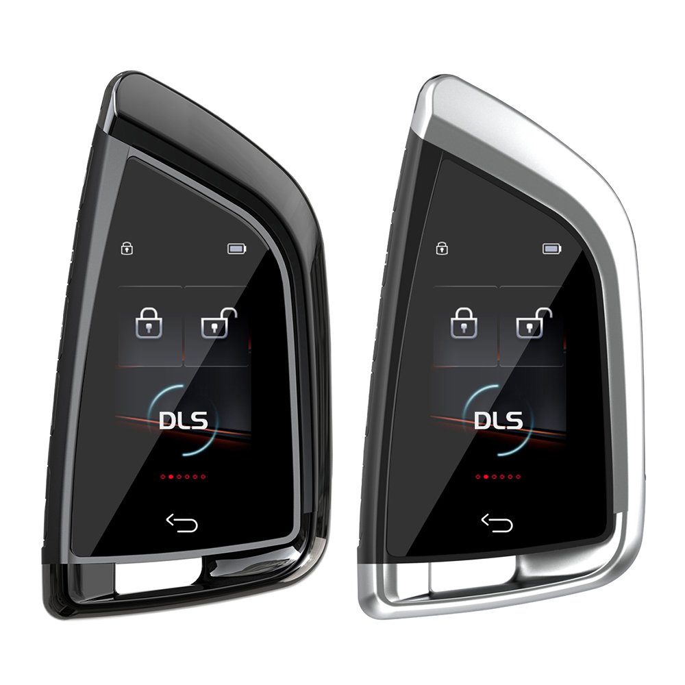Universal Original Sliver Car Universal Smart Remote Control Key LCD Display