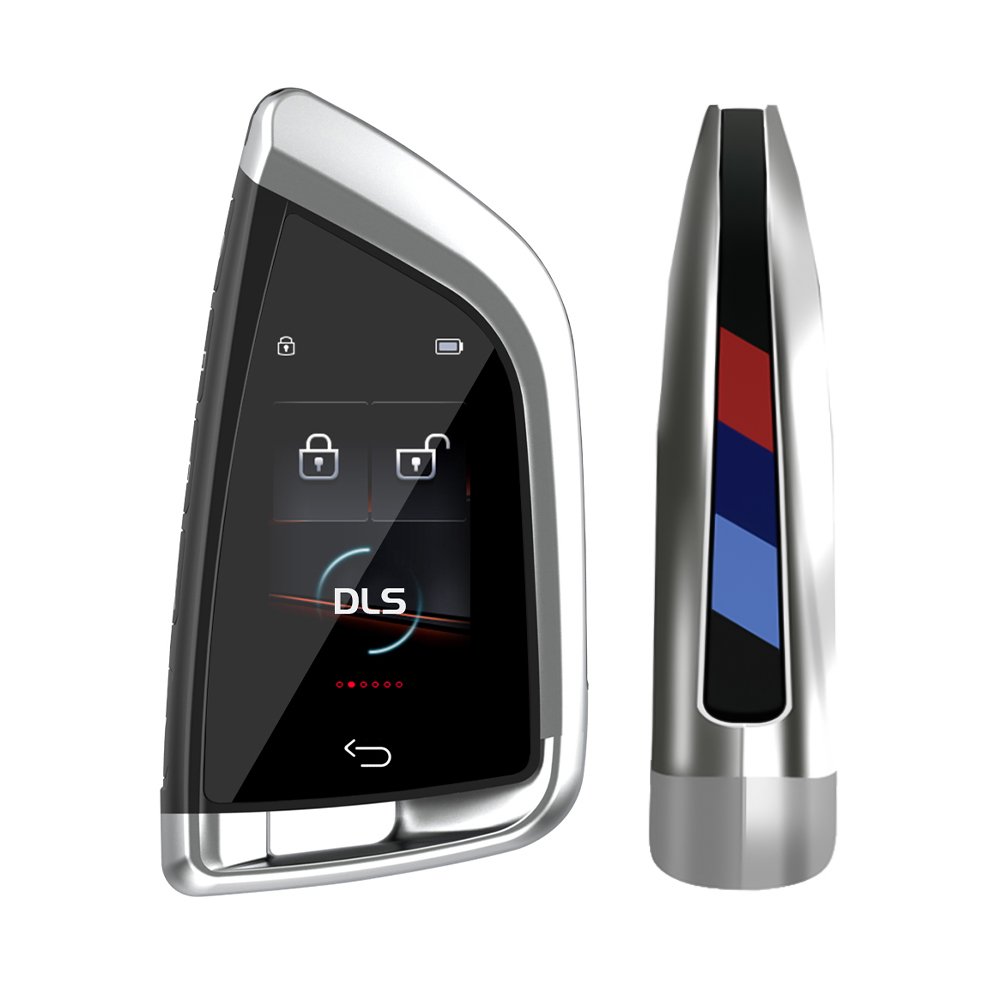 Universal Original Sliver Car Universal Smart Remote Control Key LCD Display