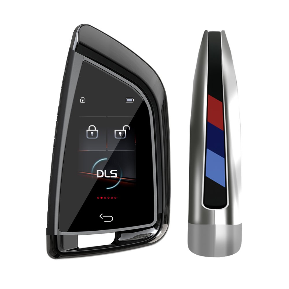 Universal Original Sliver Car Universal Smart Remote Control Key LCD Display