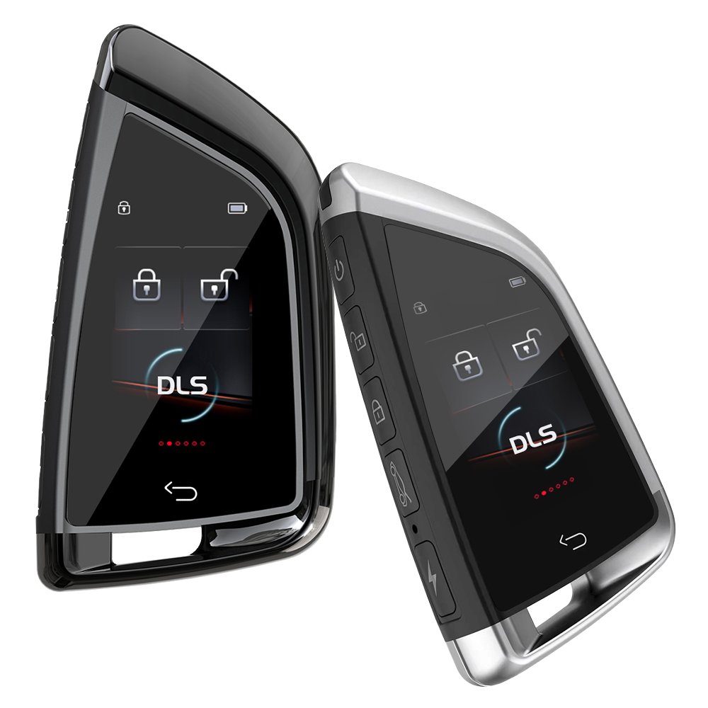 Universal Original Sliver Car Universal Smart Remote Control Key LCD Display
