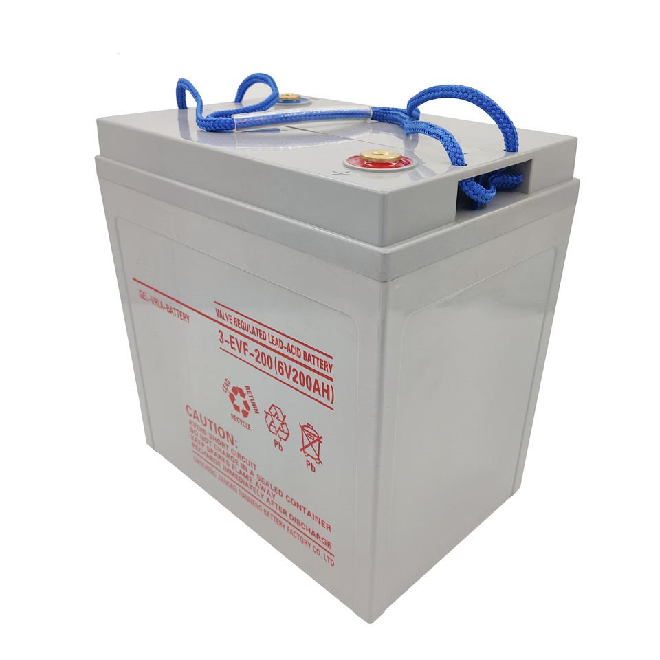 Wholesale 6V200Ah Electric Golf Cart EVF Battery 3-EVF-200