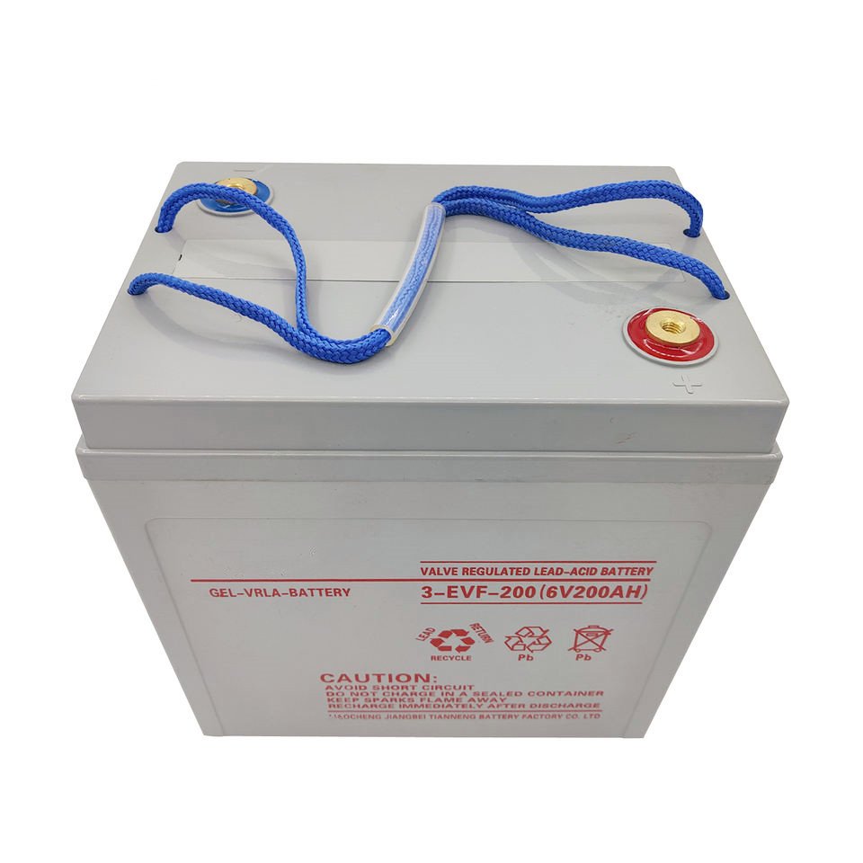 Wholesale 6V200Ah Electric Golf Cart EVF Battery 3-EVF-200