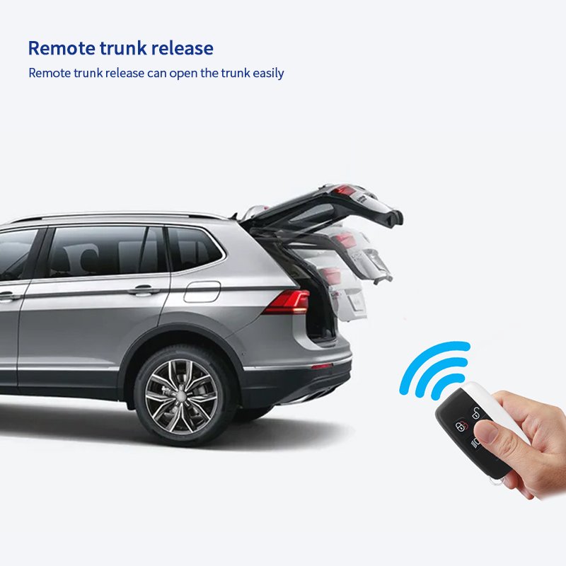 EASYGUARD Universal EC002-LA-NFC Car Alarm System with Passive Keyless Entry Remote Start NFC Lock Unlock