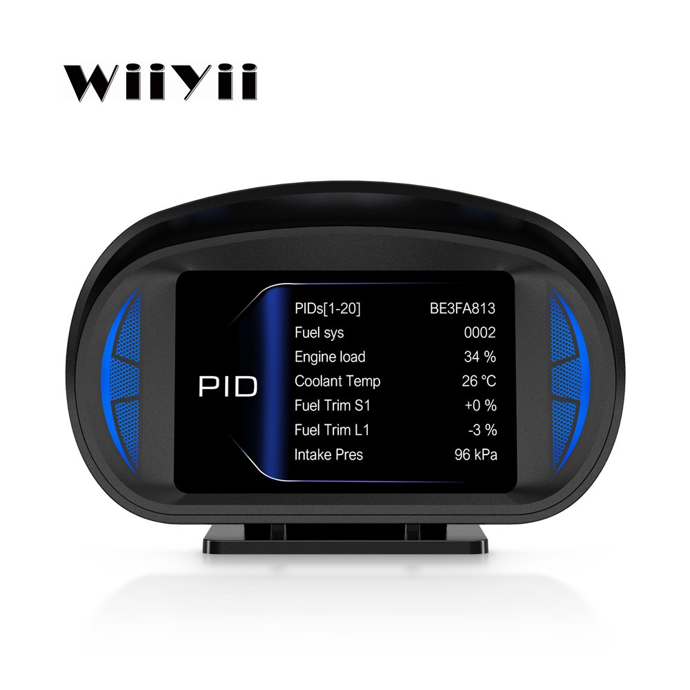 Electronic Dashboard With Fast Response OBD2 & GPS Digital Meter P2 TFT LCD Car HUD