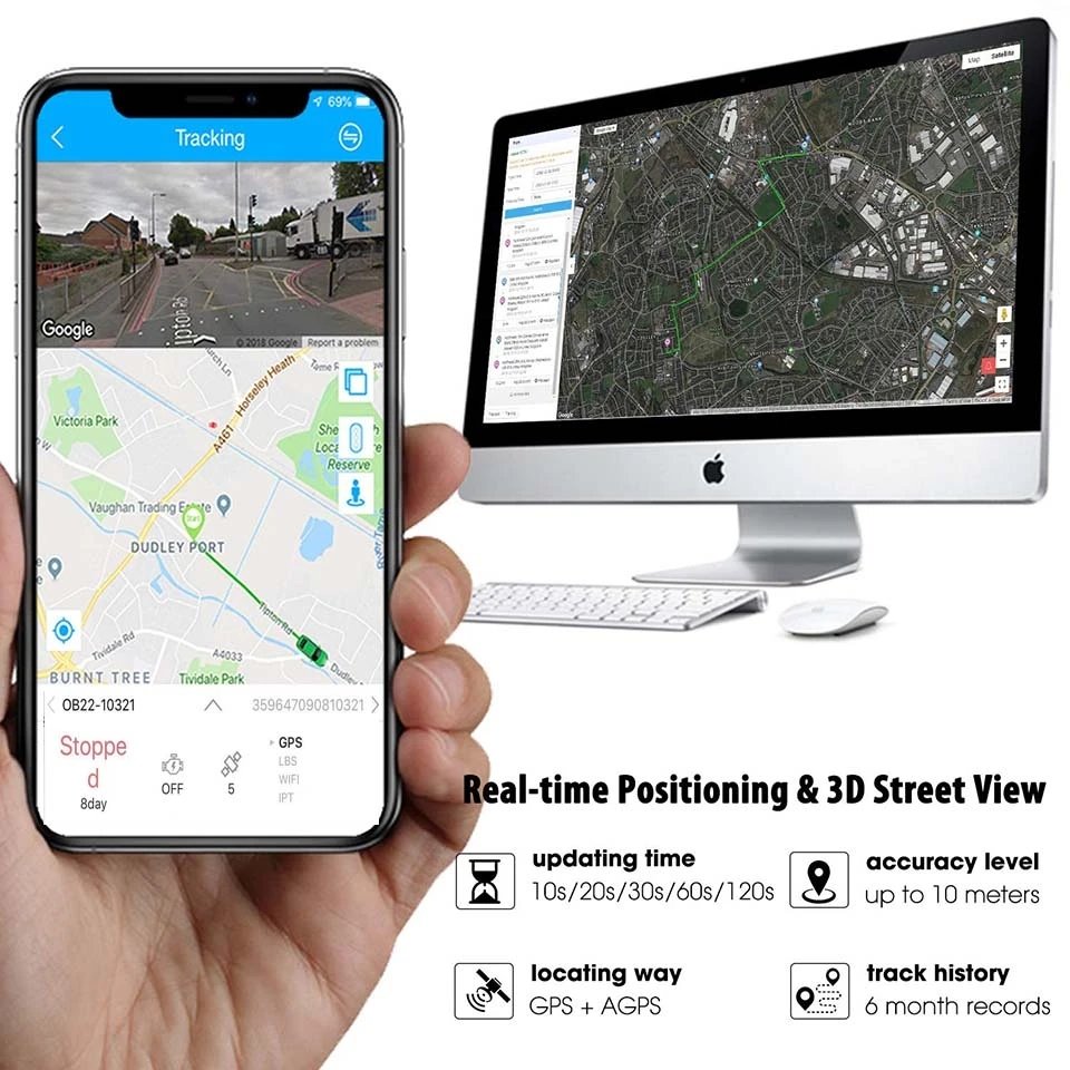 Jimi GT06N Car Tracker With 2G GSM Real Time Tracking Voice Monitoring Multiple Alarms Tracker Remote Cut-off Via Platform APP