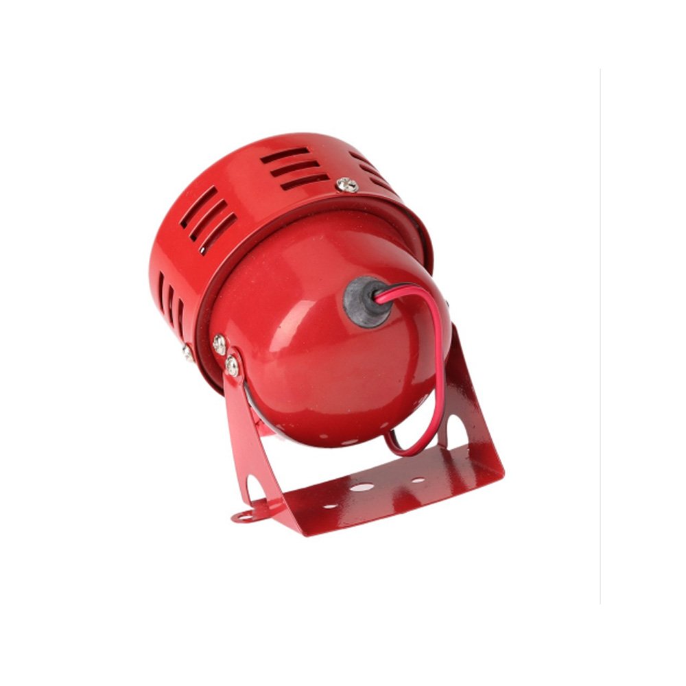 Air Raid Siren Horn Car Truck Motor Driven Alarm Red Siren Alarm