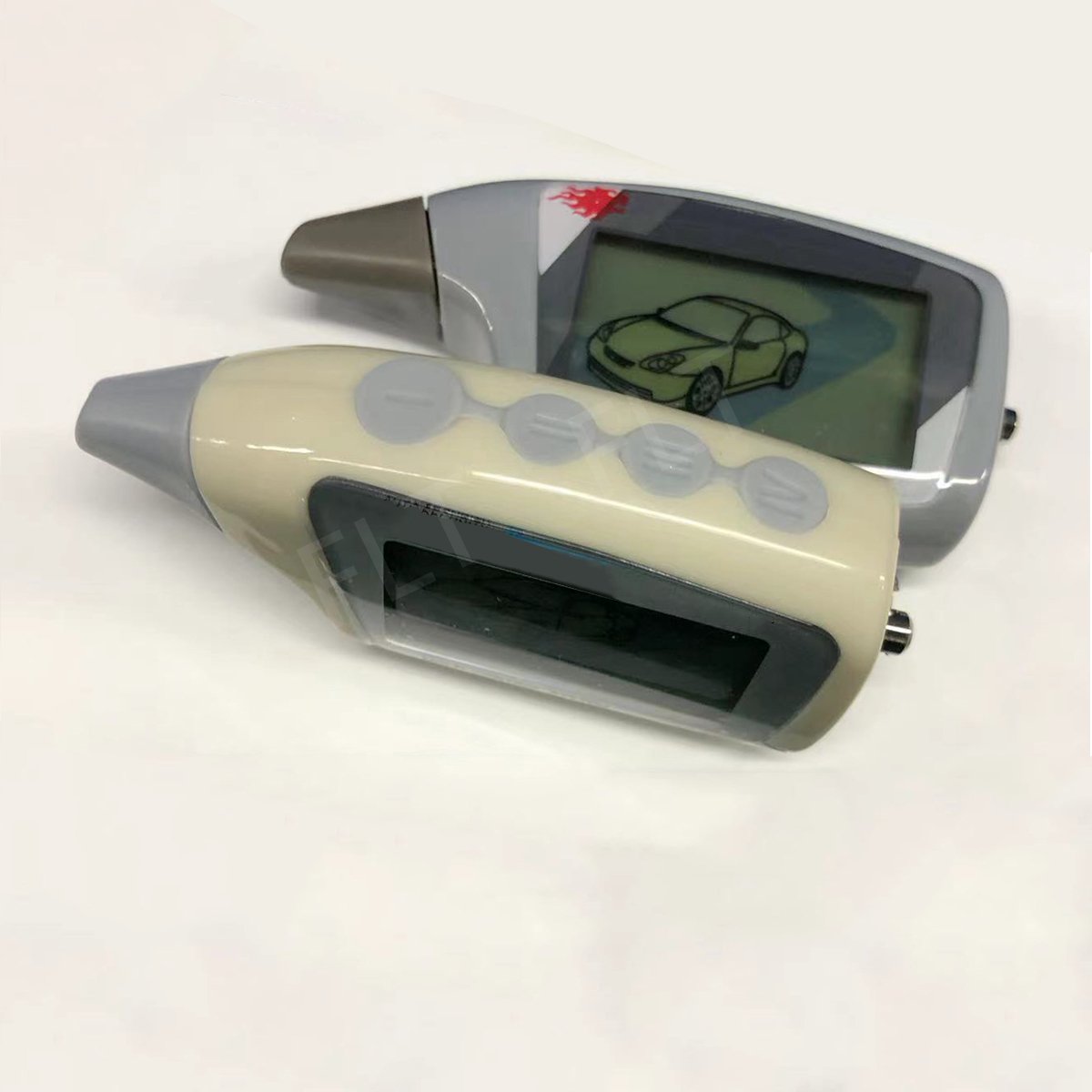 FLT Manufacturer 2-way Keychain LCD Remote Controller for M5 Two Way Car Alarm System 903 Suitable for Keyless Auto Alarm