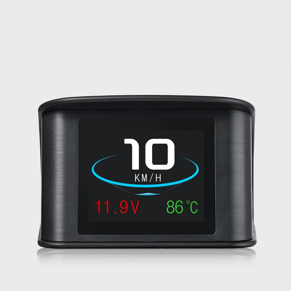 Universal HUD P10 OBD2 Smart Digital Meter Head up Display Overspeed Alarm Engine Fault Code Car Navigator for Car Safely
