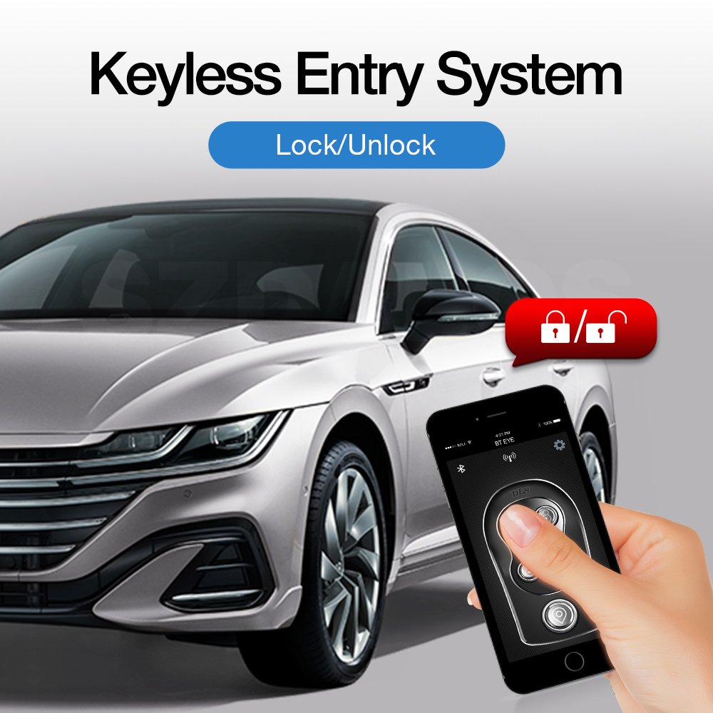 Alarma De Carro Hot in South American Market Smart Car Alarm System With Phone APP BT Car Alarm