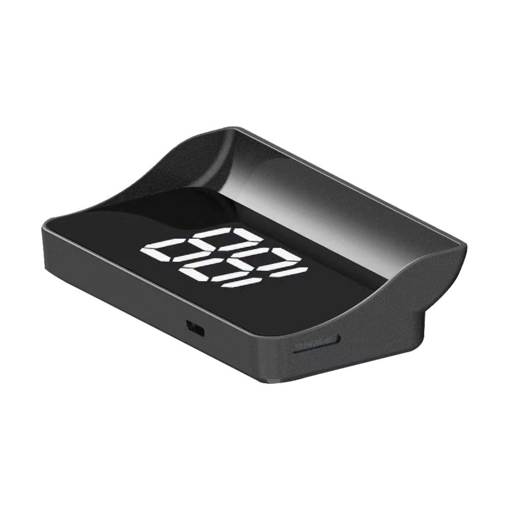 W1 MPH KMH Auto Hud Speedometer Windshield 2.5'' Screen Size HD Car Head-up Display Alarm Accessories