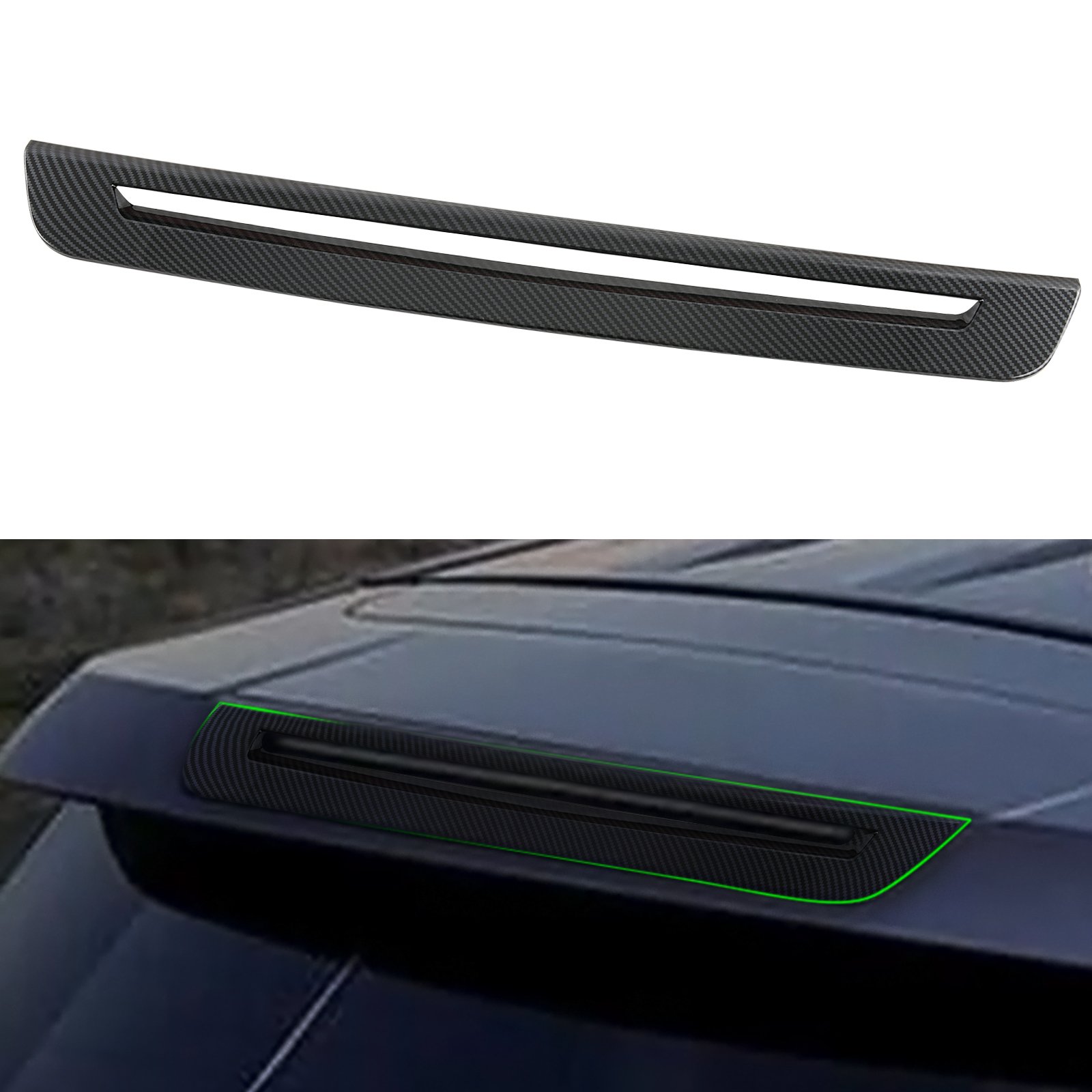 ABS Car Exterior Decoration Rear Brake Light Switch Brake Lamp Cover Trim Body Kit Accessories for Ssangyong Torres 2022